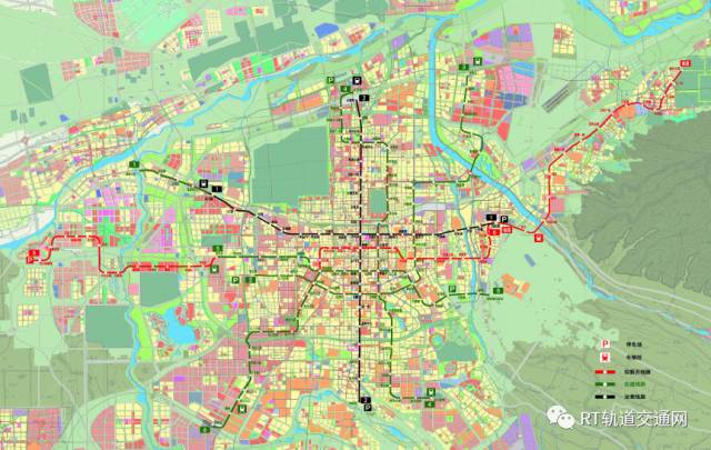 西安市城市轨道交通第二期建设规划